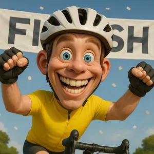 Cycling Caricature