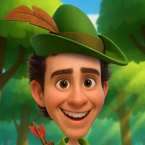 Robin Hood Caricature