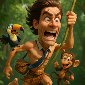 Tarzan Caricature